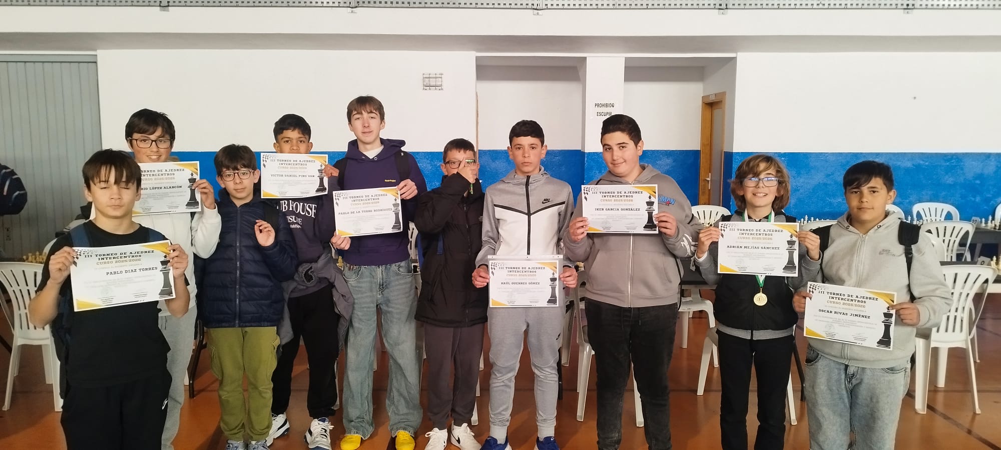 🏆♟️ Torneo de Ajedrez Intercentros en Los Corrales ♟️🏆